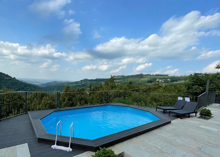 Ca'd Felice - Villa nella natura con vista Langhe